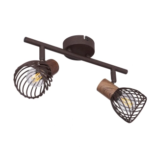 Globo 54817-2 ISABELLE - Stropní retro bodové svítidlo, 2 x E14