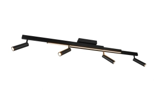 Trio Leuchten 648310532 ZENO - Moderní LED stropní svítidlo s dálkovým ovladačem, LED 22W + 12W, 2700 - 6500K, 133cm