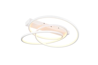Trio Leuchten 649110131 DARVIN - Stropní bílý LED lustr s možností přepínání barvy světla, 2300+3000+4000K, LED 34W, 64 x 49cm