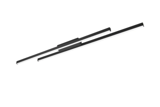 Trio Leuchten R67882132 ODIO - Stropní černý lineární lustr, 22W, 110cm