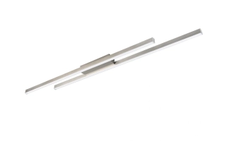 Trio Leuchten R67882107 ODIO - Stropní lineární lustr v matném niklu, 22W, 110cm