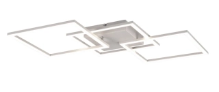 Trio Leuchten R64493131 TRAIL - Moderní bílý LED stropní lustr s natáčecími rameny, LED 31W, 4000K, 74,5 x 35,2cm