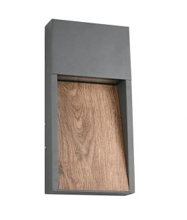 Trio Leuchten 246960135 SALMON - Nástěnné venkovní LED svítidlo v imitaci dřeva, LED 11W, 3000K, IP44