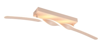 Trio Leuchten R65791166 GINKO - Stropní LED svítidlo v sand barvě , 18W, 3000K, 79 x 12cm