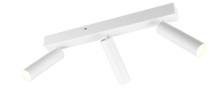 Trio Leuchten 849210331 AMBALA - LED stropní bodové svítidlo v bílé barvě s přepínačem barvy světla 2300 + 3000 + 4000K, LED 3 x 5,5W