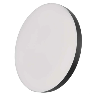 Emos ZM7153 DIONI - LED černé přisazené svítidlo se změnou barvy světla 15W, 3000+4000+5700K, Ø 28cm