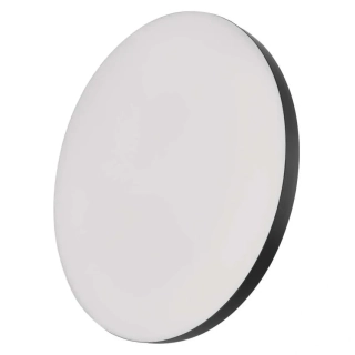 Emos ZM7155 DIONI - LED černé přisazené svítidlo se změnou barvy světla 36W, 3000+4000+5700K, Ø 41cm