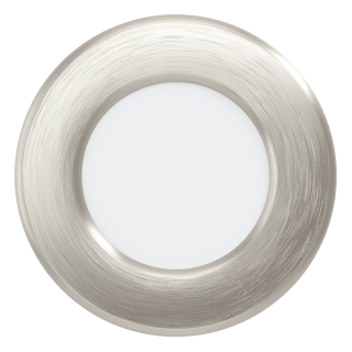 Eglo 901404 FUEVA 6 - LED podhledové svítidlo v matném niklu s přepínačem barva světla, Ø 8,8cm, 3,7W, 2700 + 4000 + 6500K, IP20