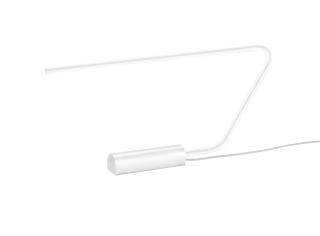 Trio Leuchten 554310131 OLEA - Stmívatelná stolní lampa v bílé barvě se změnou barvy světla, LED 6,5W, 620lm, 2700+4000+6500K