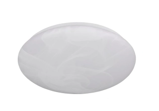 Trio Leuchten R64631101 UMBRIA - Levné stropní alabastrové svítidlo do chodby, LED 12W, 1600lm, 4000K, Ø 28cm