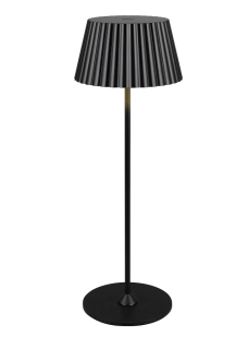 Trio Leuchten R57706132 SUAREZ - Venkovní přenosná stmívatelná nabíjecí lampička v černé barvě, IP44, LED 1,5W, 3000K, 39cm