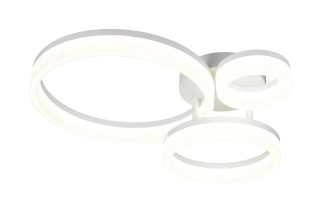 Trio Leuchten R63601331 SCOPE - Stropní LED bílé svítidlo 51 x 40,5cm, 32W, 4200lm, 4000K