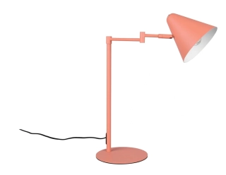 Trio Leuchten 563900140 COSIMA - Stolní natáčení lampička na pracovní i noční stolek v meruňkové barvě, 1 x E14