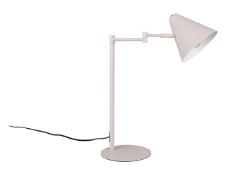 Trio Leuchten 563900176 COSIMA - Stolní natáčení lampička na pracovní i noční stolek v teple šedé barvě, 1 x E14