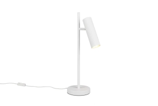 Trio Leuchten 567700131 SOKA - Stolní bodová lampička v bílé barvě 1 x GU10, 50cm