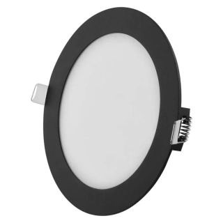EMOS ZD1333 NEXXO - Podhledový černý LED panel, 12,5W, 1050lm, 3000 + 3500 + 4000K,  IP40/IP20, Ø 17cm
