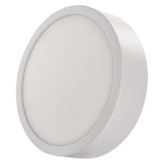 EMOS ZM5133 NEXXO - Přisazený stropní LED panel v bílé barvě, 12,5W, 1100lm, 3000 + 3500 + 4000K,  IP40/IP20, Ø 17cm