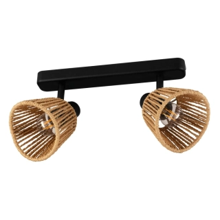 Eglo 44129 KEELBY - Bodové svítidlo s papírovými stínidly, 2 x E14