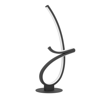 Eglo 902348 CARDONCITO - LED moderní stolní lampička v černé barvě, LED 12W, 2700K, 4000K, 6500K