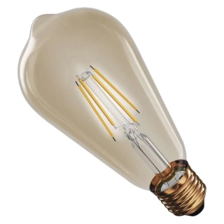 Emos Z57032 DECO VINTAGE BULB - Retro LED dekorativní žárovka ST64, 4,5W, 2200K