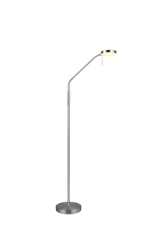 Trio Leuchten R44561107 MORENO - Stmívatelná přenosná čtecí stojací lampa s možností změny barvy světla, LED 3W, 300lm, 2700+4000+6000K, 137-160cm