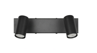 Trio Leuchten R86852032 TARYN - Nástěnné nebo stropní bodové svítidlo v černé barvě, 2x GU10 MINI