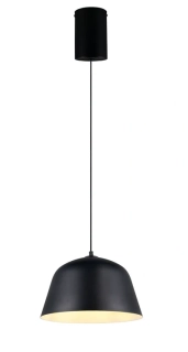 Trio Leuchten R36411032 TOVA - Závěsný černý stahovací lustr do kuchyně, 1 x E27, Ø 30cm