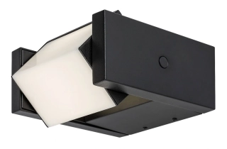 Rabalux 77183 CUBBINGTON - LED venkovní černé nástěnné svítidlo, LED 10W, 4000K, IP54