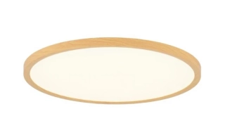 Rabalux 75085 Lautrec - Stropní LED venkovní svítidlo v imitaci dřeva, LED 24W, 2030lm, 3000 - 4000 - 6500K, IP44, 40cm