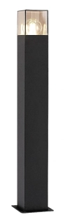 Rabalux 77082 LOANDA - Stojací venkovní lampa v černé barvě, 1 x E27, IP44, 65cm