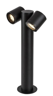 Rabalux 77113 ENOL - Stojací venkovní lampa s natáčecími reflektory, 2 x GU10, IP44, 44cm