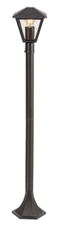 Rabalux 7150 PARAVENTO  - Stojací retro venkovní lucerna v černé barvě, 1x E27, IP44, 102cm