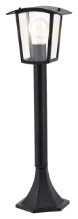 Rabalux 7128 TAVERNA  - Stojací venkovní lampa v černé barvě, 1x E27, IP44, 60cm