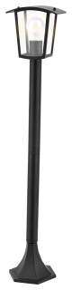 Rabalux 7129 TAVERNA  - Stojací venkovní lampa v černé barvě, 1x E27, IP44, 90cm