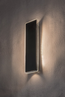 Rabalux 77077 PEMBA - LED nástěnné nepřímé svítidlo v černé barvě, LED 18W, 3000K, IP54