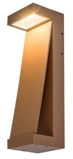 Rabalux 77068 BRADU - LED nástěnné svítidlo v hnědé barvě, LED 12W, 3000K, IP65