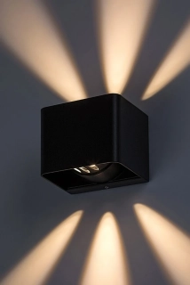 Rabalux 77168 HALLSTATT - LED nástěnné svítidlo v antracitové barvě, LED 10W, 3000K, IP54