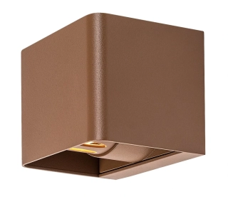 Rabalux 77169 HALLSTATT - LED nástěnné svítidlo v hnědé barvě, LED 10W, 3000K, IP54