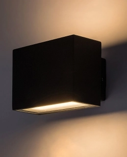 Rabalux 77073 MATARO - LED nástěnné svítidlo v černé barvě, LED 7W, 4000K, IP54