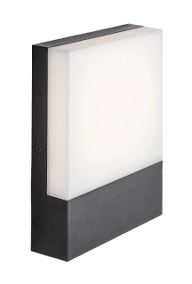 Rabalux 77097 GIMONE - Nástěnné LED venkovní svítidlo v černé barvě, LED 10W, 4000K, IP44