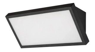 Rabalux 77150 RAPLA 2 - Nástěnné výkonné LED venkovní svítidlo v černé barvě, LED 18W, 2700 / 4000 / 6500K, IP65