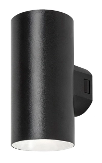 Rabalux 77155 URFA - Nástěnné LED venkovní svítidlo v černé barvě, LED 18W, 2700 / 4000 / 6500K, IP65