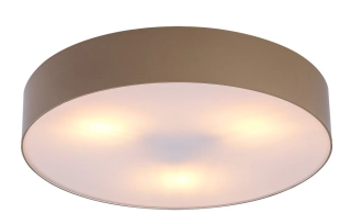 Rabalux 75068 DOLEN - Stropní venkovní kulaté svítidlo v šedo béžové barvě, 3 x E27, IP43, Ø 39cm