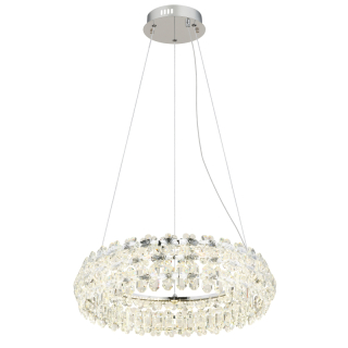 Globo 64140H DIANN - Moderní křišťálový LED lustr nad jídelní stůl, 50W, Ø 60cm 