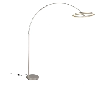 Trio Leuchten 442410107 AMADOR - Stmívatelná LED stojací oblouková lampa se změnou barvy světla, LED 21W, 2300+3000+4000K, 205cm