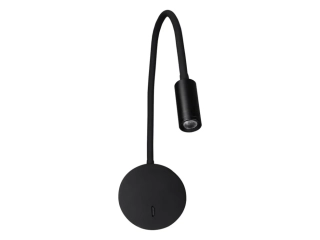 Palnas 61004174 Freja - Nástěnné LED svítidlo s polohovatelným ramenem, černá