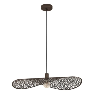 Eglo 44167 SWABY - Závěsné svítidlo v bronzové barvě, 1 x E27, 80cm