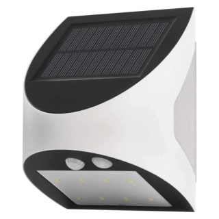 Emos ZG172S LUMI - LED nástěnné solární svítidlo s pohybovým čidlem, 240lm, 4000K, IP54