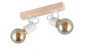 Trio Leuchten R86662031 LYNAR - Sropní dvoubodové svítidlo v retro stylu, 2 x E27
