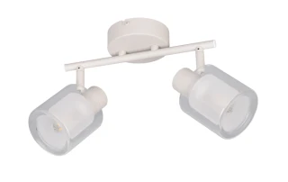 Trio Leuchten R88162076 NERALO - Nástěnná nebo stropní lampa v teple šedé barvě, 2 x E14